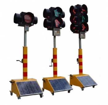 solar traffic light with directions